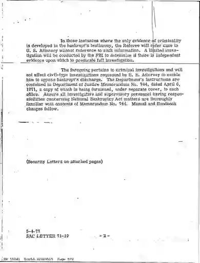 scanned image of document item 572/845