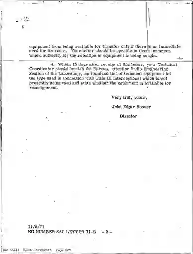 scanned image of document item 625/845