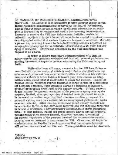 scanned image of document item 697/845
