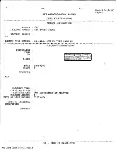 scanned image of document item 1/166