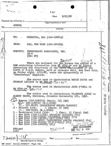 scanned image of document item 242/1664