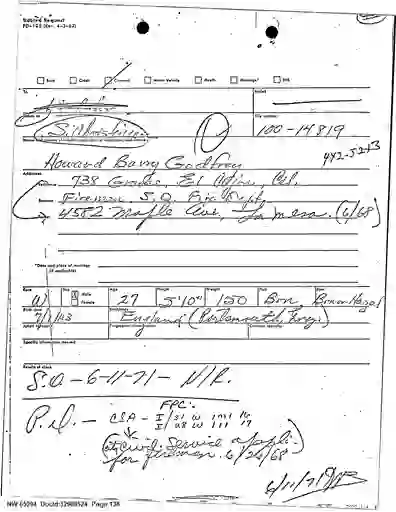 scanned image of document item 138/1485