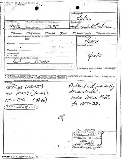 scanned image of document item 525/1485