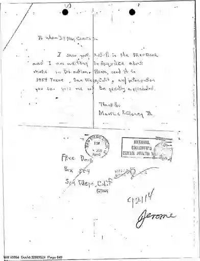 scanned image of document item 849/1485