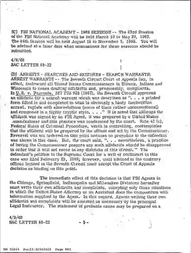 scanned image of document item 885/1007
