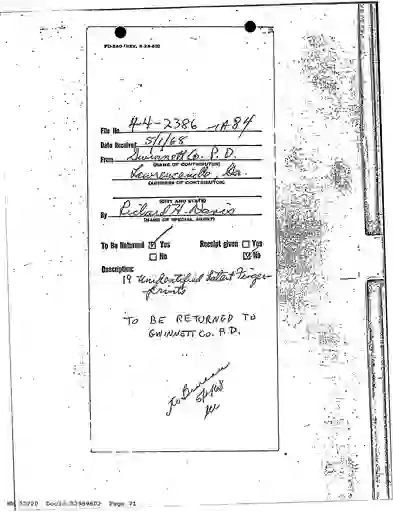 scanned image of document item 71/401