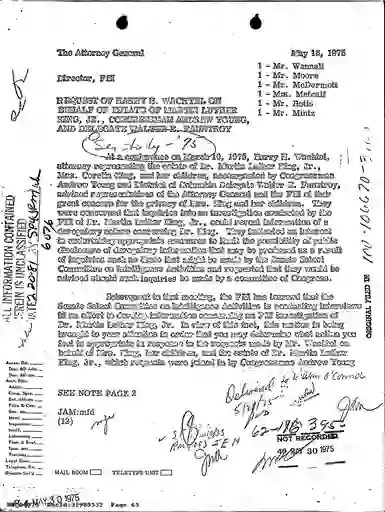 scanned image of document item 65/203