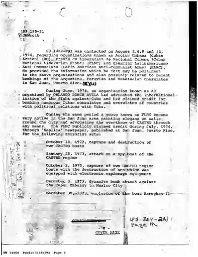 scanned image of document item 9/11