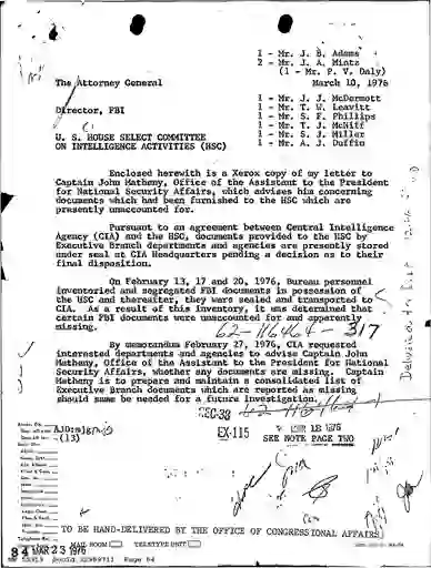 scanned image of document item 84/267