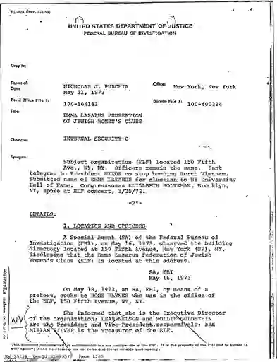 scanned image of document item 1285/1766